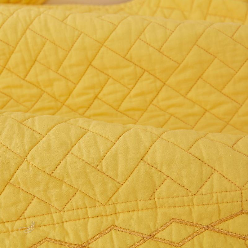Подушка для дивана Nordic Simple Solid Color Four Seasons из чистого хлопка, нескользящая подушка для сиденья из хлопка, универсальный современный чехол для дивана