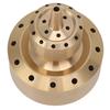 Copper Double Column Fountain Nozzle Music Fountain Landscape Scenery Nozzle Water Fountain Nozzle
