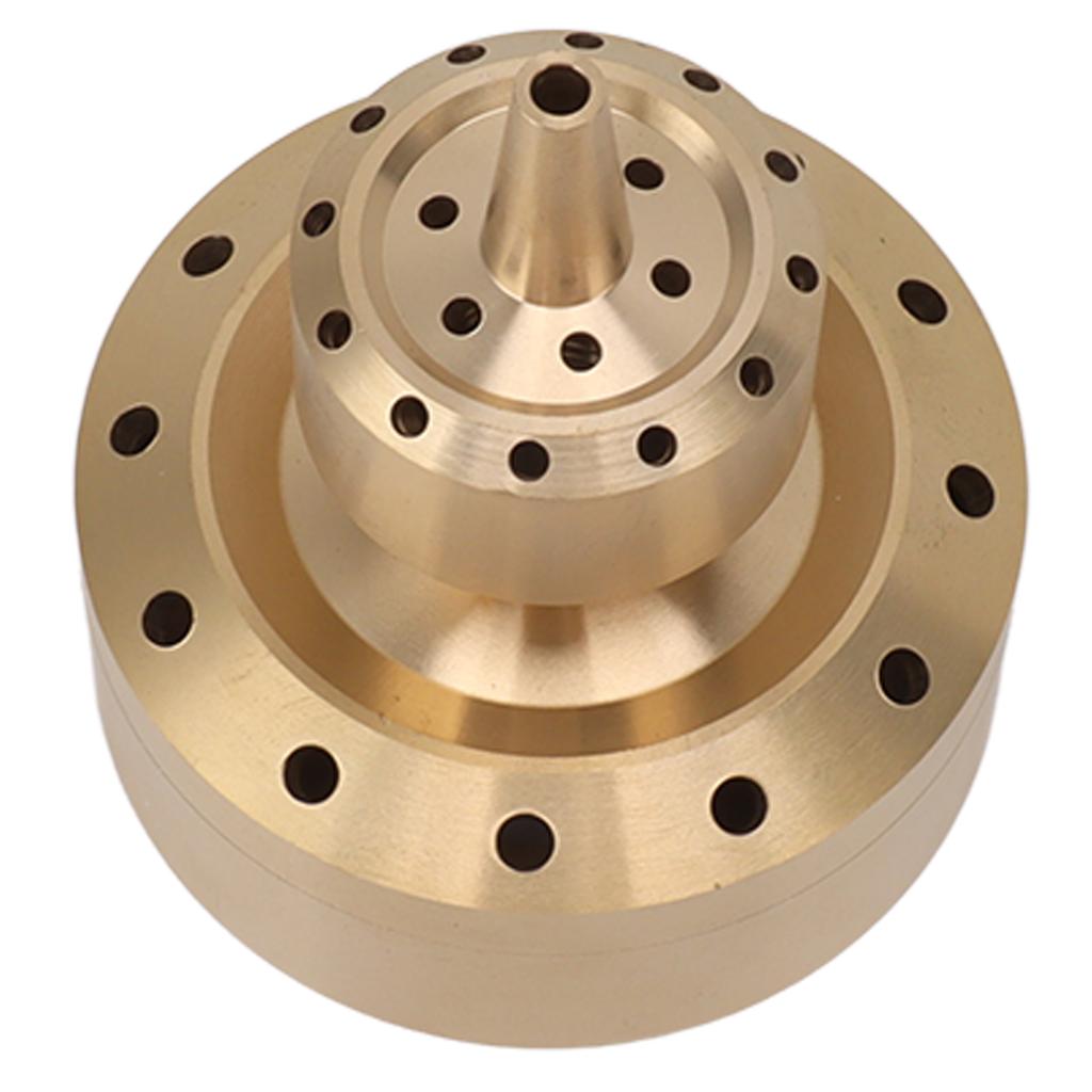 Copper Double Column Fountain Nozzle Music Fountain Landscape Scenery Nozzle Water Fountain Nozzle