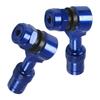 1 Pair CNC Aluminum Alloy Wheel Tire Stem Tubeless Valve Fit for Suzuki Hayab GSXR600 GSXR750 GSXR1000 Blue