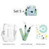 Crystal Sticker Transparent Storage Case Photo Bag Camera Cover Protective Shell