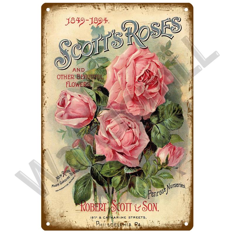 Ретро Декор, металлический знак лаванды, жестяной постер, металлические винтажные вывески с подсолнухом, жестяная вывеска с цветком, ромашка, настенный декор для дома и сада, подарок