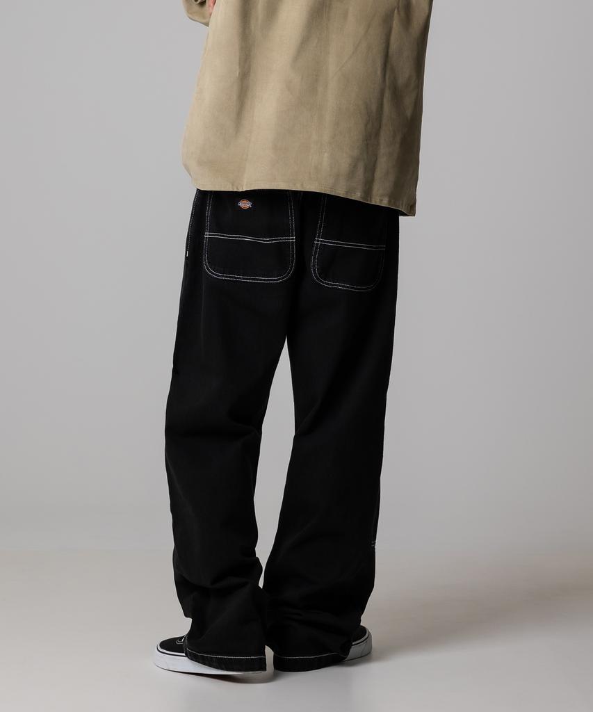 Dickies Джинсы с усиленными коленями 85283 Свободный крой Черные