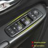 4x Car Window Lift Switch Panel Decor Cover Bezels for Dodge Charger 11+ Carbon