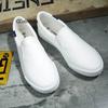 Мужская обувь Повседневная парусиновая Четыре сезона Слипоны Унисекс Мужская Мода Прогулочные кроссовки Балетки Дышащая Легкая Черная Обувь для влюбленных Обувь