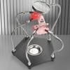 Third Hand Hot AirGun Frame PCB Board Holder HeatGun Stand Helping Hands Soldering Tool 3X LED Magnifying Glass