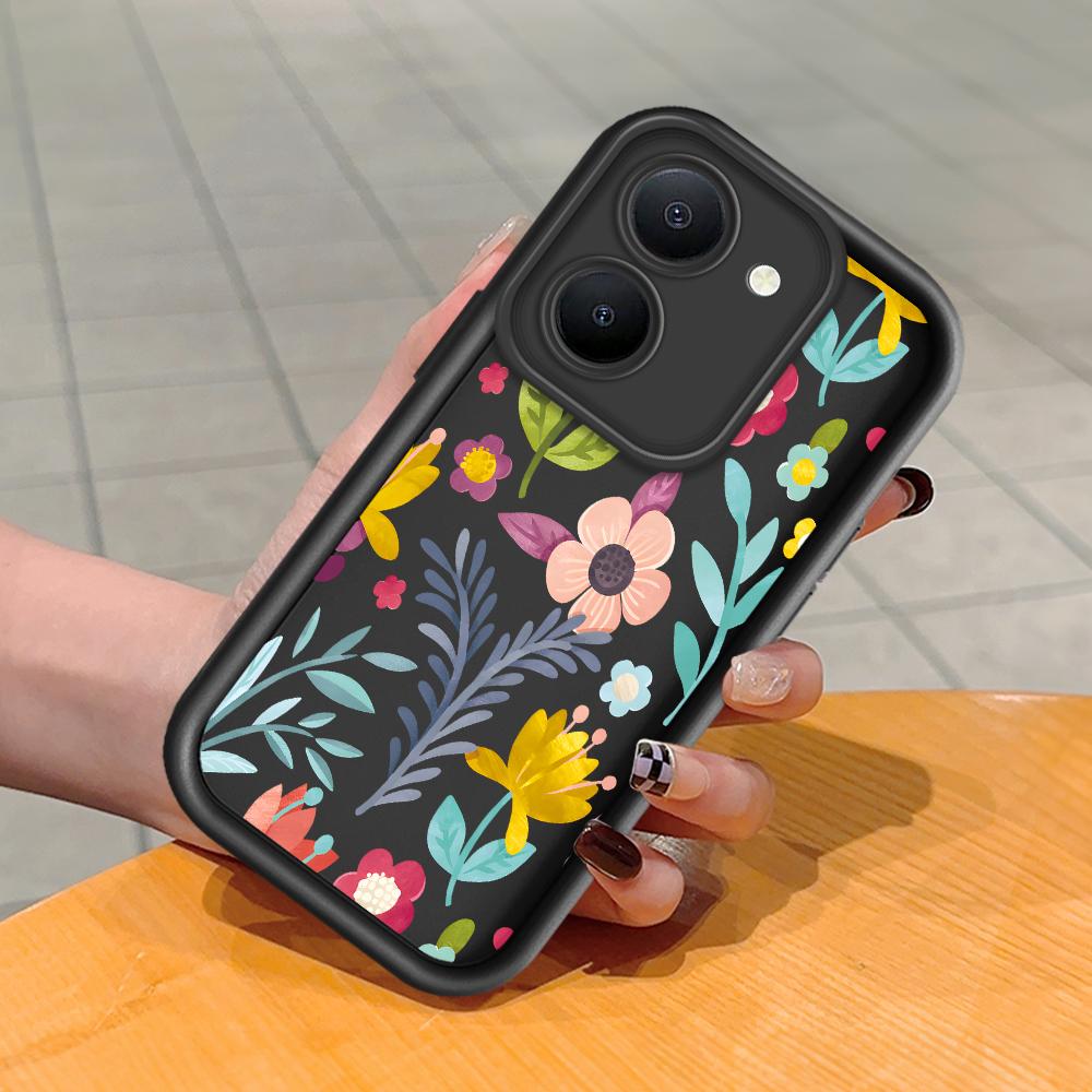 Мягкий силиконовый квадратный чехол с рисунком лестницы для телефона, полное покрытие, противоударный защитный резиновый чехол для камеры для Vivo