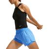 Nike Спортивные шорты для женщин Dri-Fit, гладкие, тканые, впитывающие пот, DX6013-413