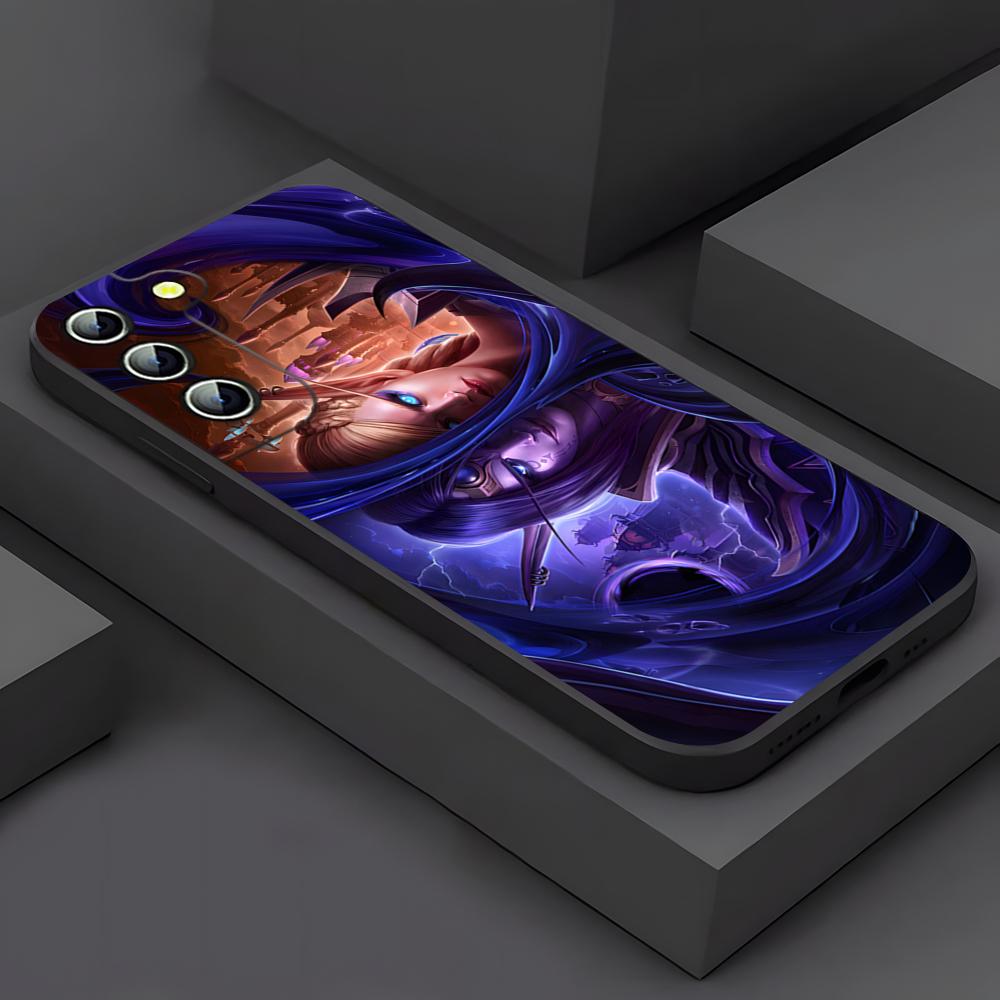 Чехол для телефона W-World Of W-Warcraft W-Wow для Samsung S25 Ultra S24 S22 S23 S20 Fe S21 Plus A54 A34 A16 A53 Задняя крышка