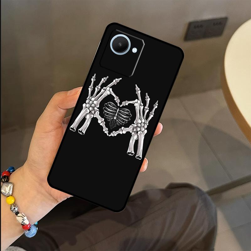Любовь Смерть Крест Молящиеся Руки Арт Чехол Для Realme C53 C55 C51 C25 C63 C61 C65 C67 C71 C75 GT6 GT7 Pro 11 12 13 14 15 Pro Plus