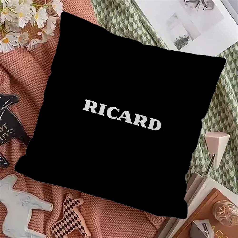 R-Ricards Logo Cushion Cover Decorative Pillow Sofa Home Decor Case Pillow Cases