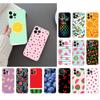 Phone Case For Iphone 14 13 12 11 Pro Max Xs Max Xr X 12mini 14 Plus Se Fruit Case Funda Capa Cell