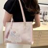 2025 New Chinese Style Portable Shoulder Bag New Chinese Fringed Bucket Bag Women's Embroidered Commuter Tote Bag