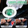 72LED 8X/10X NEW Illuminated Magnifier USB 3 Colors LED Magnifying Glass For Skincare Beauty/Table Lamp/Soldering Iron Repair