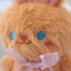 Cute Cartoon Plush Bear And Bunny Keychain Fluffy Doll Pendant For Bags And Keys