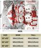 Snowman Blanket Snowman Throw Blanket Snowman Gifts and Decor Christmas Blanket for Girls Women Boys Men Soft Warm Cozy Fleece B