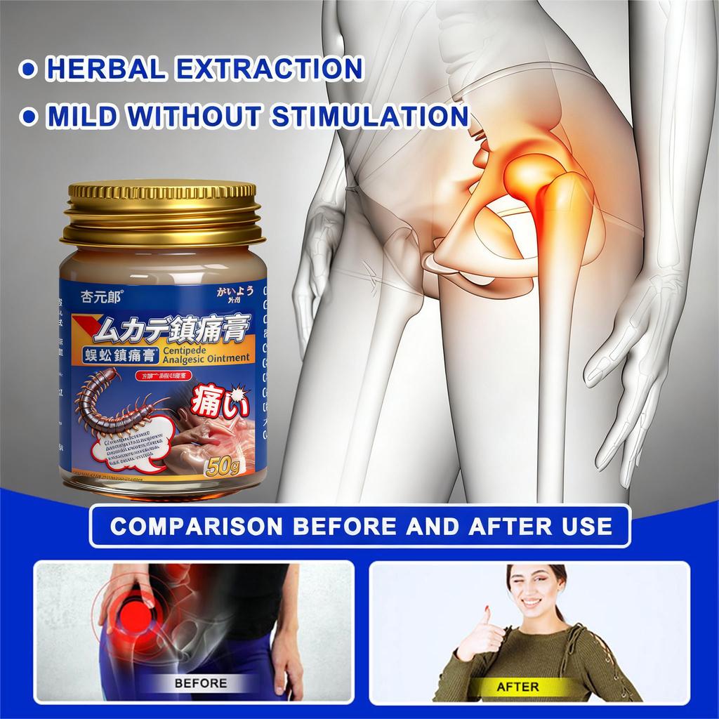 Organic Sciatica Rapid Gel - Herbal Non-Irritating Hip Nerve Care