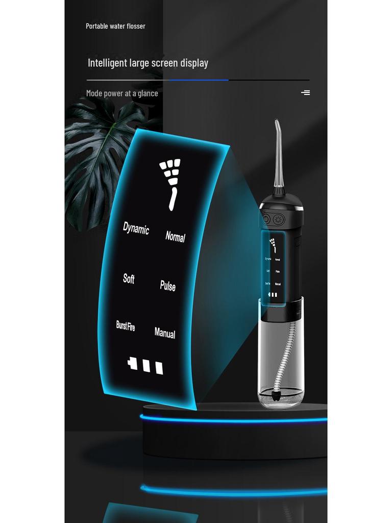 Портативный 6-скоростной ирригатор для чистки полости рта и отбеливания зубов, модель L13