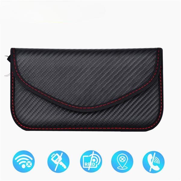 Сумка для блокировки сигнала Сумка Фарадея Клетка Экранирования Чехол-кошелек для телефона Защита конфиденциальности Ключ от машины CLE