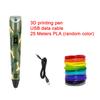 3D Ручка Печать Карандаши Художественный Ремесленный Принтер PLA Нить 3D Рисунок Печать Для Детей Творческий Для Рисования Краска Подарки На День Рождения Праздник