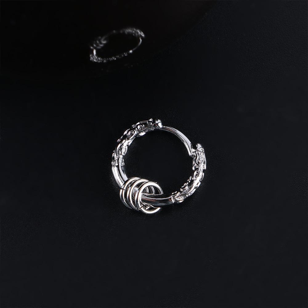 Silver Plated Copper Unisex Copper Ear Jewelry Men Earrings Stud Earrings Korean Hoop Earrings