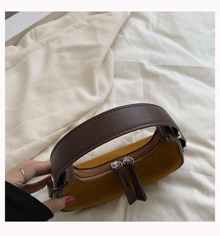 Женская матовая сумка подмышку - Высококачественная весенняя сумка-пельмень 2025 года и универсальная сумка через плечо