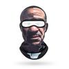 Quick Dry Full Face Cover Beard Print Beard Face Mask New Ski Mask  Cycling