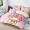 My Melody 3-предметный 1 пододеяльник Один комплект постельного белья Comforte Luxus Изысканный подарок на день рождения Полиэстер Домашний декор