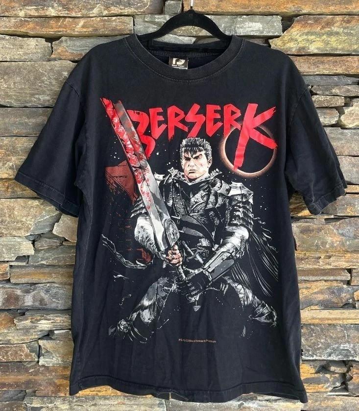 Rare Design Berserk Anime Rare Design Black T shirt Graphic tee Unisex T-Shirt