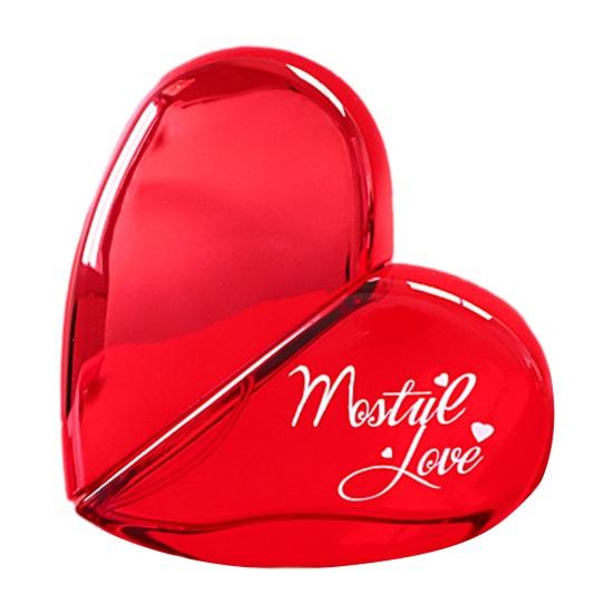 1 бутылка, 50 мл, женские духи Love, стойкий аромат, модные духи в форме сердца для фестивалей, Дня святого Валентина