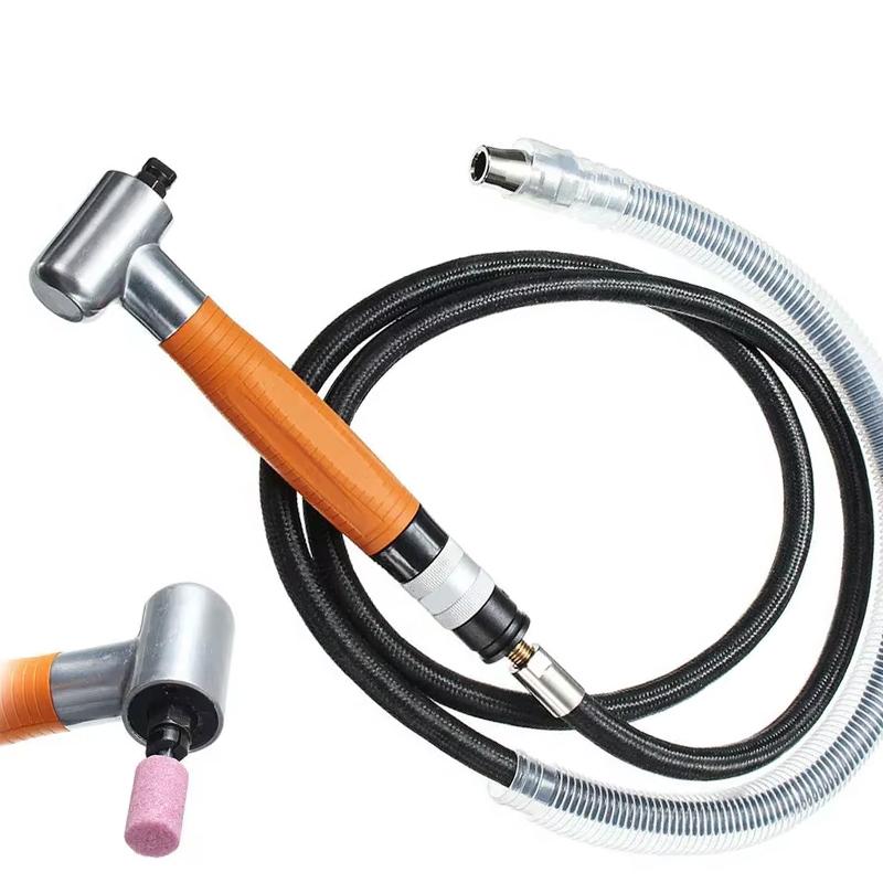 90 Degree 3MM Pneumatic Angle Air Mini Die Grinder Jewelry Fast Speed Engraving Polisher Tool Kit Grinding Sculpture DIY Tool