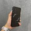 Для Magsafe Ремешок на запястье Мягкий чехол для Samsung Galaxy S24 S25 S26 Ultra S22 S21 Plus S23 FE Шнурок Пленка на объектив Магнитная крышка