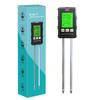 Multifunctional Backlight Soil PH/Temperature/Moisture/Humidity/Fertility/Sunlight Tester