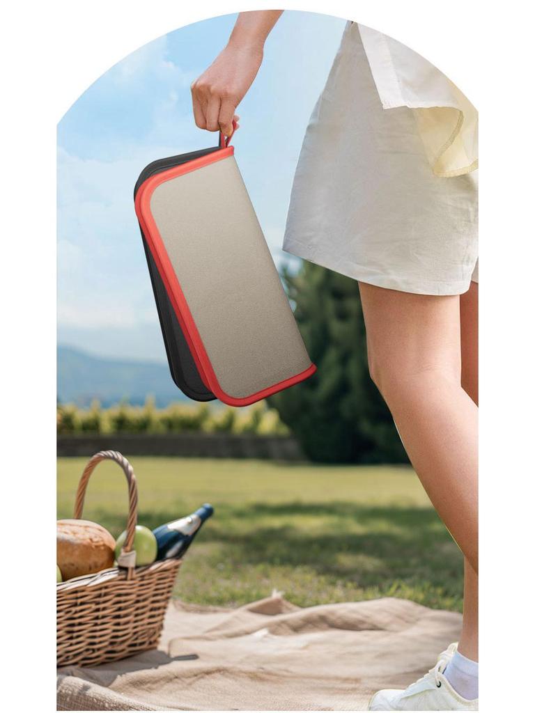 Portable Folding Stool - Compact, Thickened Chair for Outdoor Use, Travel, and Fishing