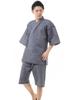Sashiko Jinbei и крашение, все сделано в Японии Hishiori Sashiko Navy Blue 6007NV M [Edoten] Нитки, швейные, мужские
