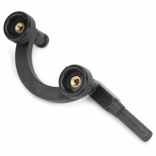 Hilitand Dial Indicator Holder 8mm Dial Gauge for Leverage, Curved Lever