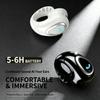 Mini Size Single Ear Headset Ultra-Light Clip-On Earphone Stereo Sound Open-Ear Earbuds  Workout