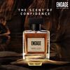 Engage Amber Hues Perfume for Men Long Lasting Smell, Ambery and Warm Fragrance Scent, for Special Occasions, Gift for Men, Free 3ml Tester, 100ml