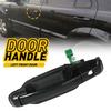 Левая передняя черная наружная дверная ручка со стороны водителя для Kia 2003-2006 Sorento LX V