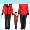 Костюм для косплея Kakegurui Jabami Yumeko Ryota Suzui, униформа, с изысканным исполнением и дышащим материалом для Хэллоуин-вечеринок