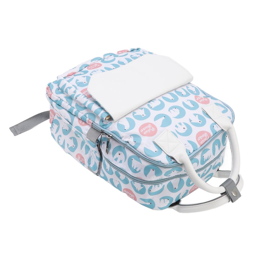 Mummy Backpack Multifunctional Large Capacity Waterproof Fashion Nylon Portable Baby Diaper Bag