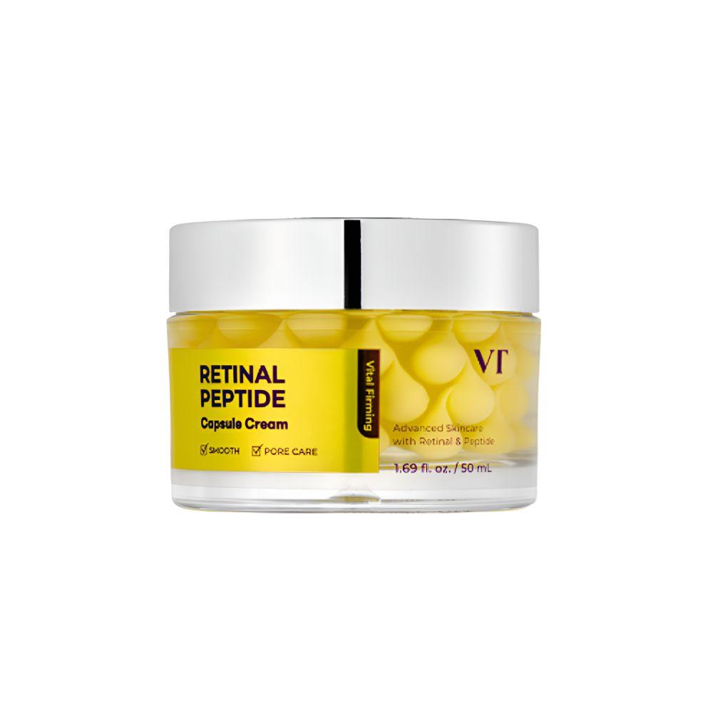 VT COSMETICS Капсульный крем с ретинальным пептидом против морщин, укрепляющий 50 мл