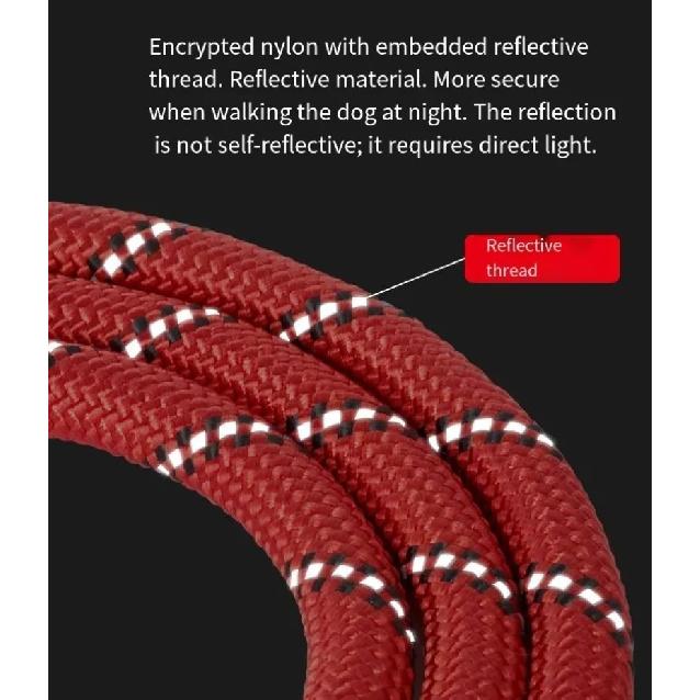 Explosion Proof Reflective Dog Walking Equipment Set Pet Leash Collar and Chest Harness for All Breeds Safe Comfortable