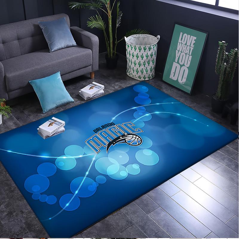 Orlando Magic Rug Area rug for Livingroom, Bedroom, Palyroom, Chair Rug, Office Rug, Floor mat, Large Size Fan Christmas Birthday gift