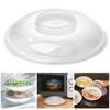 1Pcs High Temperature Resistant Microwave Heating Lid Heat Preservation Splash Dish Cover