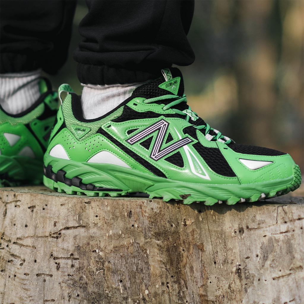 New Balance Кроссовки унисекс 610 Green Punch Сиренево-облачно-черные ML610TA