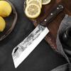 8 Inch Hand Forged Blade Heavy Knife Chopping Bone Vegetable Butcher Knife Wood Handle Kitchen Knife Stainless Steel Chef Knife