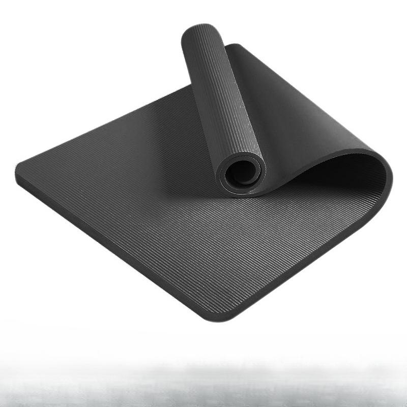Home Yoga Mat for Men, Thickened Shock-absorbing Anti-slip Mat, Lengthened and Widened, Women's Fitness Skipping Floor Mat