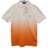 Неиспользованная рубашка поло с градиентом, с коротким рукавом, M, мужская, б/у