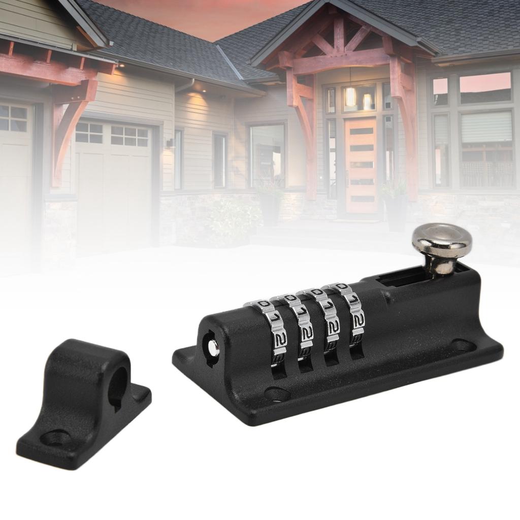 Combination Locking Safe Password Rust Resistant Coating 4 Digit Lock for Pool Gate Fence Farm